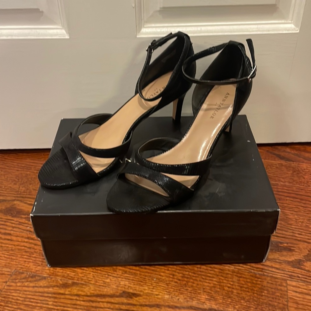 Ann Taylor - Strappy Kitten Heel